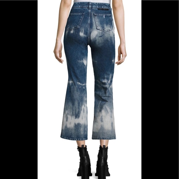 NWT Stella McCartney Tie Dye High Rise Kick Flare - Picture 6 of 8